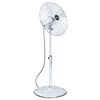 vidaXL grīdas ventilators ar 3 ātrumiem, 40 cm, hromēts