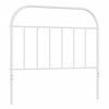 vidaXL gultas galvgalis, balts, 107 cm