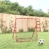 vidaXL regulējams futbola atsitiena tīkls, 96x80x96 cm, tērauds un PE