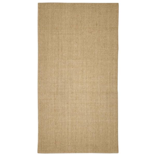 vidaXL nagu asinā&scaron;anas paklājs, 80x150 cm, sizals