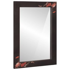 vidaXL Spogulis ar spoguli Daudzkrāsains 70 x 50 x 3 cm Stikls