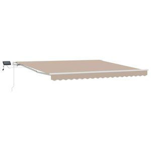 vidaXL Nolokāms markīze Bē&scaron;a 400 &times; 300 cm Audums un alumīnijs