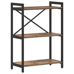 vidaXL Grāmatu plaukts 60 x 30 x 85 cm Inženierijas koks Vecs koks