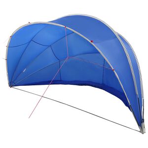 vidaXL Baseina kupols 546 x 516 x 250 cm Zilā krāsa
