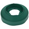 vidaXL Zāliena apmales Zaļa 2000 x 4 x 5 cm Plastmasa