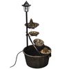 vidaXL ūdens strūklaka, LED