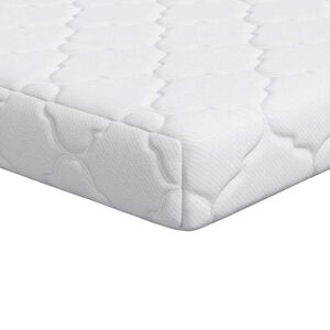 vidaXL Matracis Balts 60 x 120 cm Žakarda audums