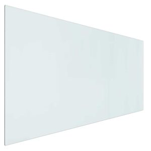 vidaXL Kamīna stikla plāksne Caurspīdīgs 120 x 60 cm Stikls