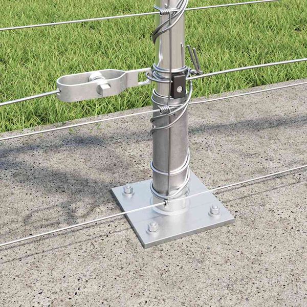 vidaXL Žoga āķis Cinkots 50 x 1,2 m Tērauds