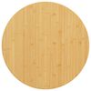 vidaXL galda virsma, &Oslash;90x1,5 cm, bambuss