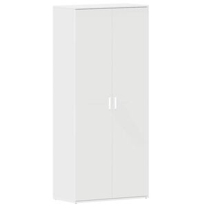 vidaXL Apavu skapis 80 x 39 x 178 cm Inženierijas koks Balts