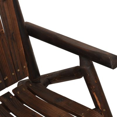 vidaXL dārza krēsls, 68x86x103 cm, egles masīvkoks