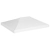 vidaXL nojumes jumta pārsegs, 270 g/m&sup2;, 4x3 m, balts