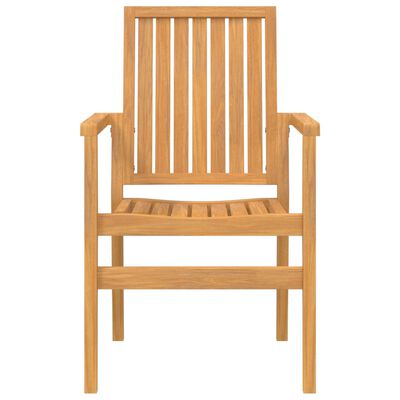 vidaXL dārza krēsli, 4 gab., 56,5x57,5x91 cm, masīvs tīkkoks