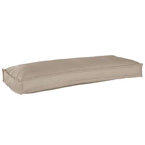 vidaXL Spilvens Pelēkbrūna 100 x 40 x 8 cm Oksforda audums
