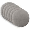 vidaXL Spilvenu pārvalks 6 pcs HEERLEN Gai&scaron;i pelēka &Oslash; 50 cm kordurojs