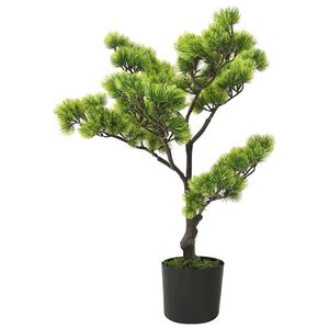 vidaXL priedes bonzai ar podiņu, 60 cm, zaļ&scaron;