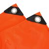 vidaXL Tarps 650g / m&sup2; Oranža 2,5 x 3,5 m Audekls ar PVC pārklājumu