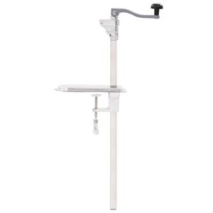 vidaXL konservu attaisāmais, sudraba krāsa, 70 cm, alumīnijs, tērauds