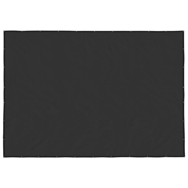 vidaXL konteinera tīkls, HDPE, 3,5x5 m, melns