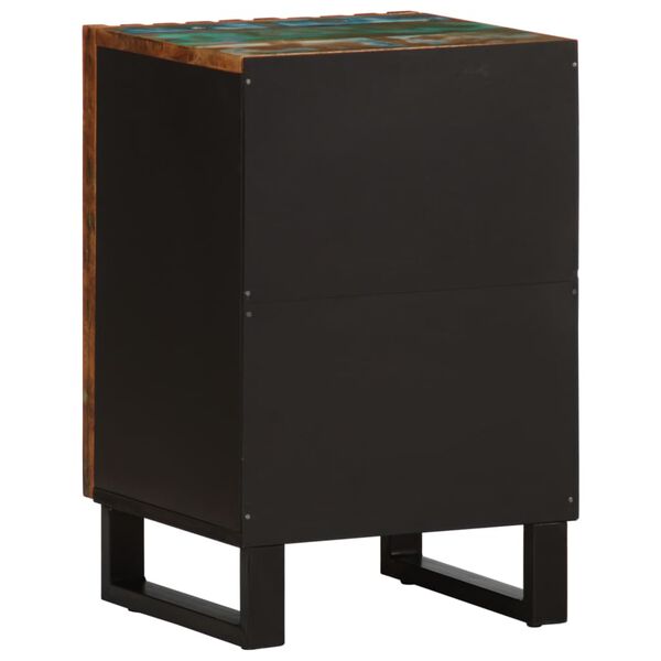 vidaXL annasistabas skapītis, 38x34x58 cm, akācijas masīvkoks