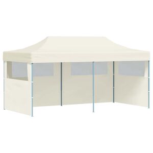 vidaXL Balles telts 291 x 580 x 315 cm Krēmkrāsa Oksforda audums