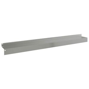 vidaXL Zāliena Apmale 30 gab. 100 x 10 x 8 cm Tērauds Sudraba