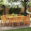 vidaXL Dārza krēsls 8 pcs 56 x 56 x 90 cm Cietā akācijas koks