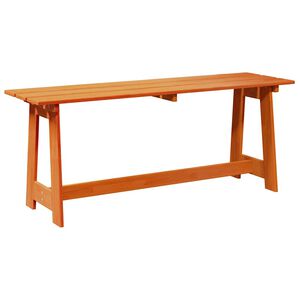 vidaXL Āra sols Brūna 119 x 37 x 47 cm Ciets priedes koks