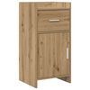 vidaXL Puse Artisan Ozols 40 x 36 x 80 cm Inženierijas koks