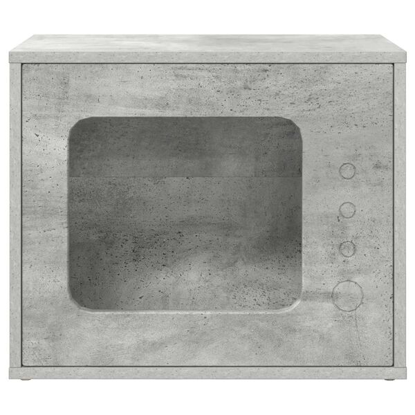 vidaXL Kaķu māja Betons 51 x 30 x 42,5 cm Inženierijas koks