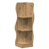vidaXL Stūra plaukts Artisan Ozols 34 x 33 x 102 cm Inženierijas koks