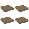 vidaXL 4-daļīgi sēdekļa spilveni VUGHT 4 pcs 100% poliesters