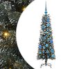 vidaXL Mākslīgā Ziemassvētku eglīte su 150 LED ar statīvu Zaļa 120 cm