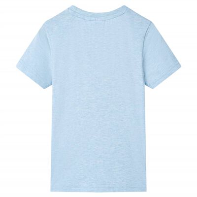 Bērnu T-krekls, maigi zils, 92