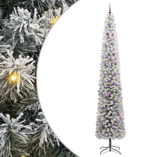 vidaXL Mākslīgā Ziemassvētku eglīte su 300 LED ar statīvu Zaļa 300 cm
