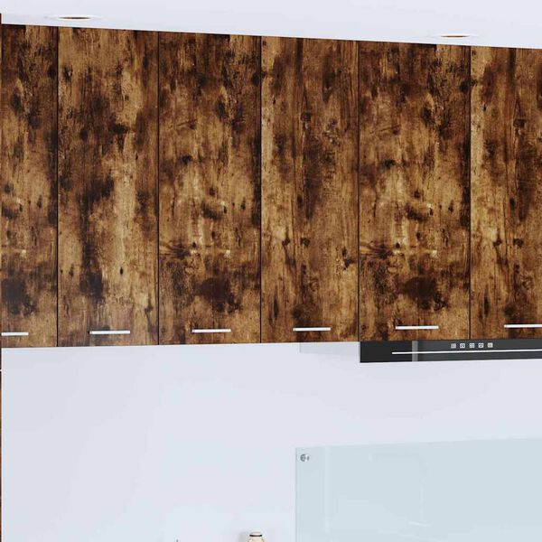 vidaXL Piekarams skapītis ar uzglabā&scaron;anu Dūmaka ozols 60 x 31 x 80 cm