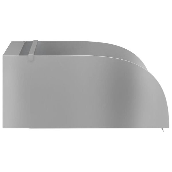 vidaXL ūdenskritums ar LED, 30x34x14 cm, nerūsējošs tērauds 304