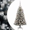 vidaXL Mākslīgā Ziemassvētku eglīte ar eglī&scaron;u bumbām 120 cm 150 LED