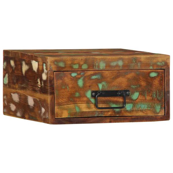 vidaXL Sienas naktsskapī&scaron;i 2 gab. Reģenerēts masīvkoks