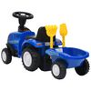 vidaXL bērnu traktors New Holland, zils