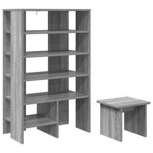 vidaXL Apavu skapis 2 gab. 62 x 35 x 100 cm Inženierijas koks
