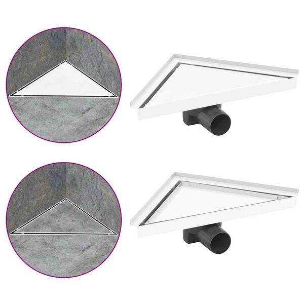 vidaXL du&scaron;as noteka ar pārsegu, 25x25 cm, nerūsējo&scaron;s tērauds