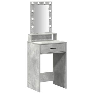 vidaXL Dressing galds Pelēka 50 x 41 x 140 cm Inženierijas koks