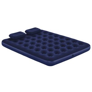 Bestway piepū&scaron;amais matracis ar spilvenu un pumpi, 203x152x22cm, 67374