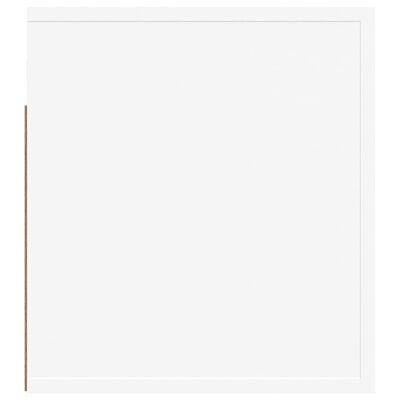 vidaXL sienas naktsskapītis, balts, 50x36x40 cm