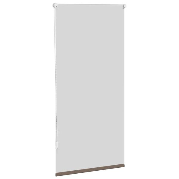 vidaXL rullo žalūzijas, aptum&scaron;ojo&scaron;as, 64,4x120 cm, audums, platums 60 cm, kafijas krāsas