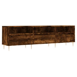 vidaXL TV skapītis, ozolkoka krāsa, 150x30x44,5 cm, inženierijas koks