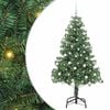 vidaXL Ziemassvētku eglīte Zaļa 180 cm PVC