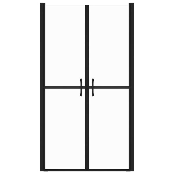 vidaXL dušas durvis, (98-101)x190 cm, ESG, caurspīdīgas